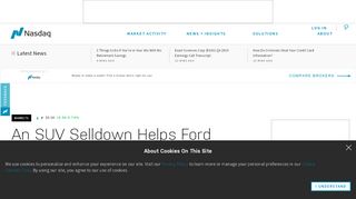 
                            8. An SUV Selldown Helps Ford to a Sales Gain in Europe ... - Ford Money Market Northern Trust Portal