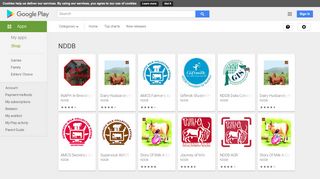 
Android Apps by NDDB on Google Play  
