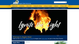 
                            3. Angelo State University - Angelo State Portal
