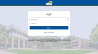 
                            1. Angelo State University Login - Angelo State Portal