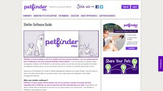 
                            8. Animal Shelter Software | Petfinder Pro Shelter Software Guide. - Shelter Buddy Please Portal