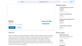 
                            7. Anixter | LinkedIn - Anixter Employee Portal