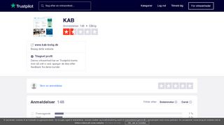 Anmeldelser af KAB | Læs kundernes anmeldelser af www ... - Kab Selvbetjening Portal