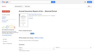 
                            9. Annual Insurance Report of the ... Biennial Period - Hcsl Insurance Portal