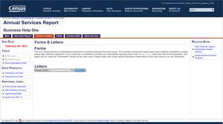 
                            6. Annual Services Report Forms & Letters - Business Help Site