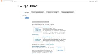 
                            8. Antonelli College Online Login - College Online - Antonelli College Student Portal