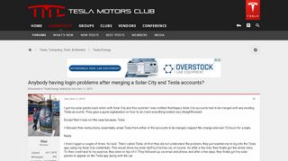 
                            8. Anybody having login problems after merging a Solar City and Tesla ... - Tesla Solar Portal