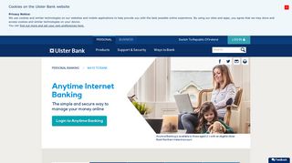 
                            1. Anytime Internet Banking - Ulster Bank - Ulsterbank Co Uk Anytime Portal