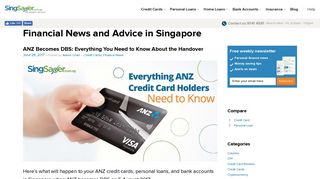 
                            7. ANZ Becomes DBS: Everything You Need to Know About the ... - Anz Credit Card Portal Singapore