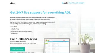
                            2. AOL 24x7 Live Support—for everything AOL - Tech Aol Com Support Portal