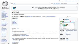 
                            7. AOL Mail - Wikipedia - Aolmail Com Portal Page