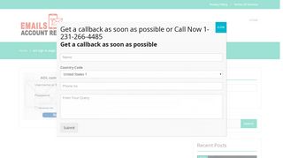 aol sign in page Archives - Emails Account Recovery - Aol Com Mail Portal Pageaol Com