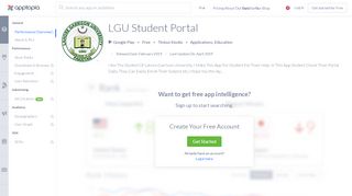 
                            8. App Insights: LGU Student Portal | Apptopia - Lgu Student Portal Portal