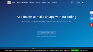 
                            6. App maker to make an app | How to create an app ... - Appy Pie - Https Snappy Appypie Com Portal