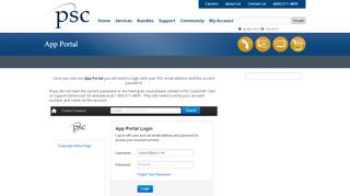 
                            4. App Portal - PSC - Psci Net Mail Login
