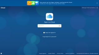 
                            6. Apple iCloud - Cont Icloud Portal