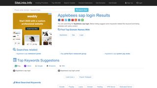 
                            5. Applebees sap login Results For Websites Listing - Sap Login Applebee's