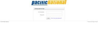 
                            2. Applicant sign in - Pacific National - PageUp - Pacific National Login