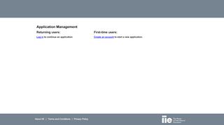 
                            2. Application Management - IIE - Iie Portal