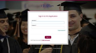 Application Portal Login - Viu Student Portal