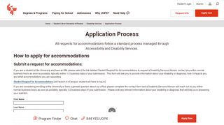 Application Process - University of Phoenix