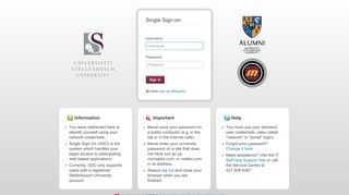 
                            2. Application Status - Stellenbosch University - Maties Portal