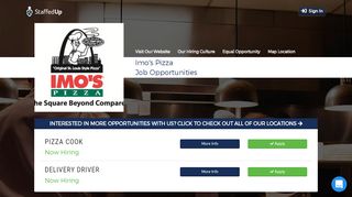 
Apply for a Job at Imo's Pizza in St Louis, MO | StaffedUp  
