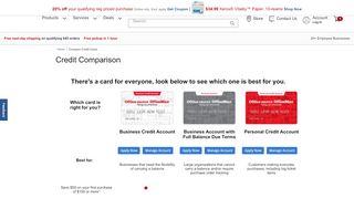 
                            1. Apply For an Office Depot Personal or Business Credit Card - Office Depot Personal Credit Card Portal
