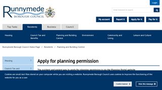 
                            2. Apply for planning permission - Runnymede Borough Council - Runnymede Planning Portal