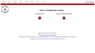
                            4. Apply to Elementary School - soar.tcdsb.org