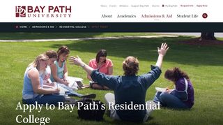 
                            6. Apply Today | Bay Path University - Bay Path University Portal