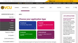
                            4. Apply - Virginia Commonwealth University - Vcu Portal Admissions