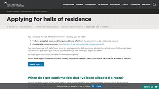 
                            2. Applying for halls of residence | University of Gloucestershire - Uni Of Glos Accommodation Portal