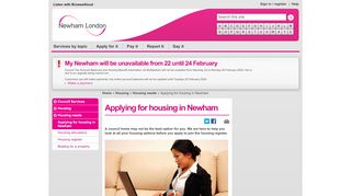 
                            5. Applying for housing in Newham - Newham Council - East London Lettings Portal