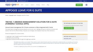 
                            6. Appogee Leave for G Suite - Appogee HR - Appogee Hr Portal