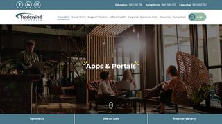 
                            8. Apps & Portals - Tradewind Australia - Tradewind Timesheet Portal Login