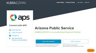 
                            7. APS – KUBRA EZ-PAY - Aps Bill Pay Portal