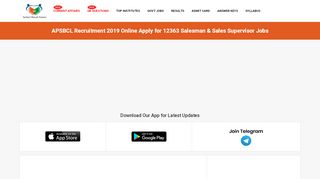 
                            7. APSBCL Recruitment 2019 for 12363 Salesman Andhra ... - Apbcl Login