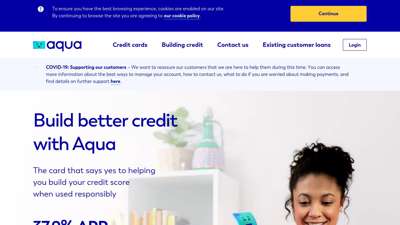 aqua card - Credit cards for bad credit to improve your ...
