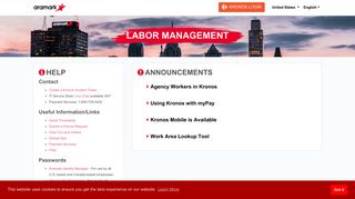 Aramark Labor Management