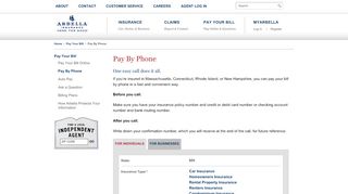 
                            8. Arbella Pay by Phone | Arbella Insurance - Arbella Com Portal