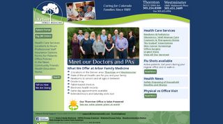 
                            3. Arbor Family Medicine : Denver Doctors & Physicians : Health Care in ... - Arbor View Family Medicine Patient Portal