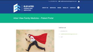 
                            4. Arbor View Family Medicine – Patient Portal - Elevated Marketing ... - Arbor View Family Medicine Patient Portal