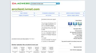 
                            8. arcclient.ivrnet.com-Government of Alberta Employment ... - ca - Www Arcclient Ivrnet Login