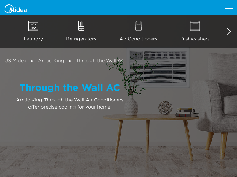 
                            6. Arctic King Through the Wall AC - Midea