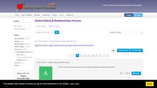 
                            5. Are there legit adult sexual sites that aren't scams? - Dating ... - Possiblemates Portal