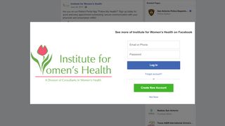 
                            2. Are you on our Patient Portal App... - Institute for Women's Health ... - Ifwh Patient Portal