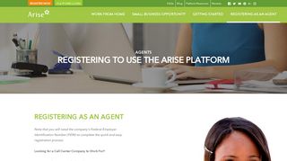 
                            4. Arise Work From Home | Registering to use the Arise Platform as an ... - Arise Portal App