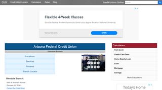 
                            8. Arizona Federal Credit Union - Glendale, AZ at 5485 W ... - Arizona Federal Credit Union Portal