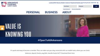 
                            1. Arkansas Federal Credit Union - Ar Fed Credit Union Portal